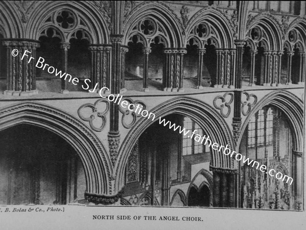 COPY NEGS ENGLISH CATHEDRALS FR.AUBREY BURQUI LINCOLN ANGEL CHOIR